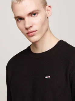 Herren Langarmshirt TJM REG WAFFLE L/S TEE