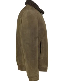 Herren Lederjacke GORANO mit Lammfell Relaxed Fit