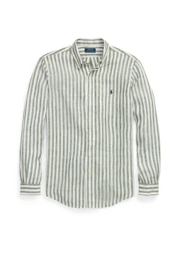 Herren Leinenhemd Custom Fit