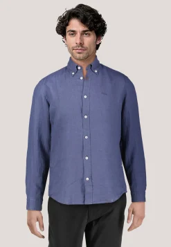 Herren Leinenhemd H-LIAM Regular Fit