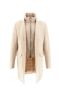 Herren Mantel aus Beaver-Wolle