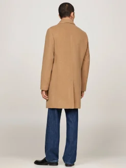 Herren Mantel aus Wollmischung