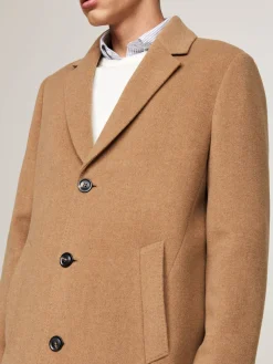 Herren Mantel aus Wollmischung