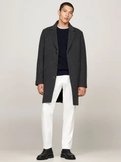 Herren Mantel aus Wollmischung