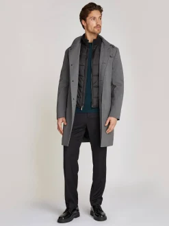 Herren Mantel WOOL BLEND CAR