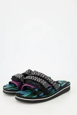 Herren Pantoletten X MISSONI MOTO SUICOKE COLLAB SLIDE