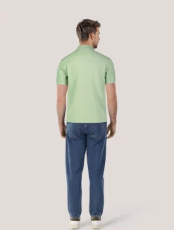 Herren Poloshirt aus Baumwolle