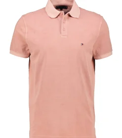 Herren Poloshirt aus Baumwolle GARMENT DYE Kurzarm