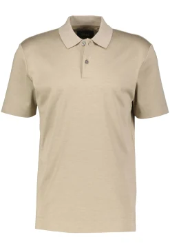 Herren Poloshirt aus Baumwoll-Seiden-Mix L-PERRY Regular Fit