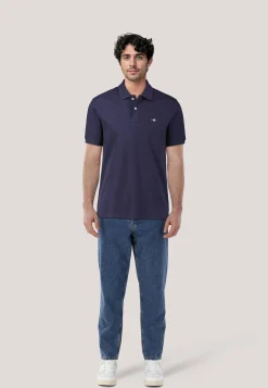 Herren Poloshirt aus Baumwolle