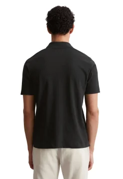 Herren Poloshirt aus Bio-Baumwolle und Leinen Regular Fit