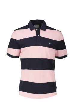 Herren Poloshirt aus Bio-Baumwoll-Pique BLOCK STRIPE