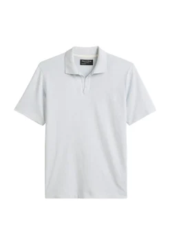 Herren Poloshirt aus Leinenmix