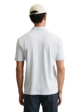 Herren Poloshirt aus Leinenmix