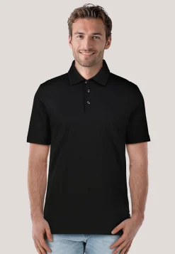 Herren Poloshirt aus Lyocell und Baumwolle H-PRESS