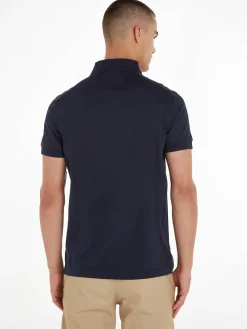 Herren Poloshirt aus merzerisierter Baumwolle Slim Fit