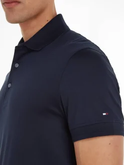 Herren Poloshirt aus merzerisierter Baumwolle Slim Fit