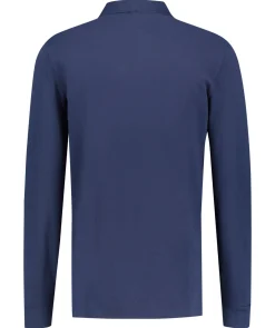 Herren Poloshirt Custom Slim Fit Langarm