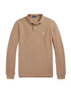 Herren Poloshirt Custom Slim Fit Langarm