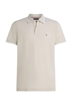Herren Poloshirt mit Leinen LINEN REG POLO