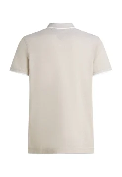 Herren Poloshirt mit Leinen LINEN REG POLO