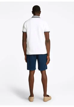 Herren Poloshirt mit Leinen LINEN REG POLO