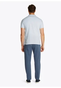 Herren Poloshirt mit Leinen LINEN REG POLO