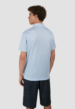 Herren Poloshirt mit Seide