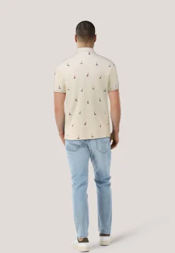 Herren Poloshirt mit Stickerei GRAPHIC