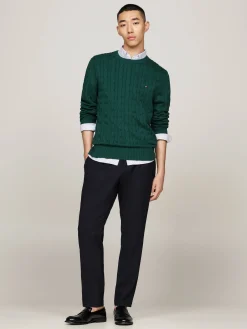 Herren Pullover CLASSIC CABLE CREW NECK