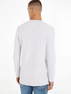 Herren Pullover REG ESSENTIAL WAFFLE