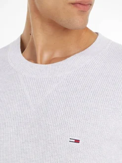 Herren Pullover REG ESSENTIAL WAFFLE