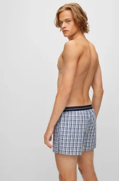 Herren Pyjamashorts BOXER EW 2er-Pack