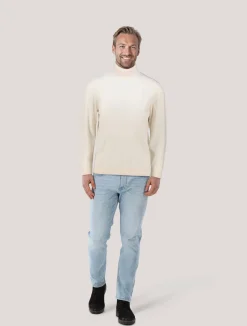 Herren Rollkragenpullover MUSSO-P aus Wolle