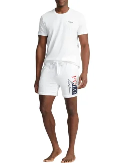 Herren Schlafshirt Kurzarm