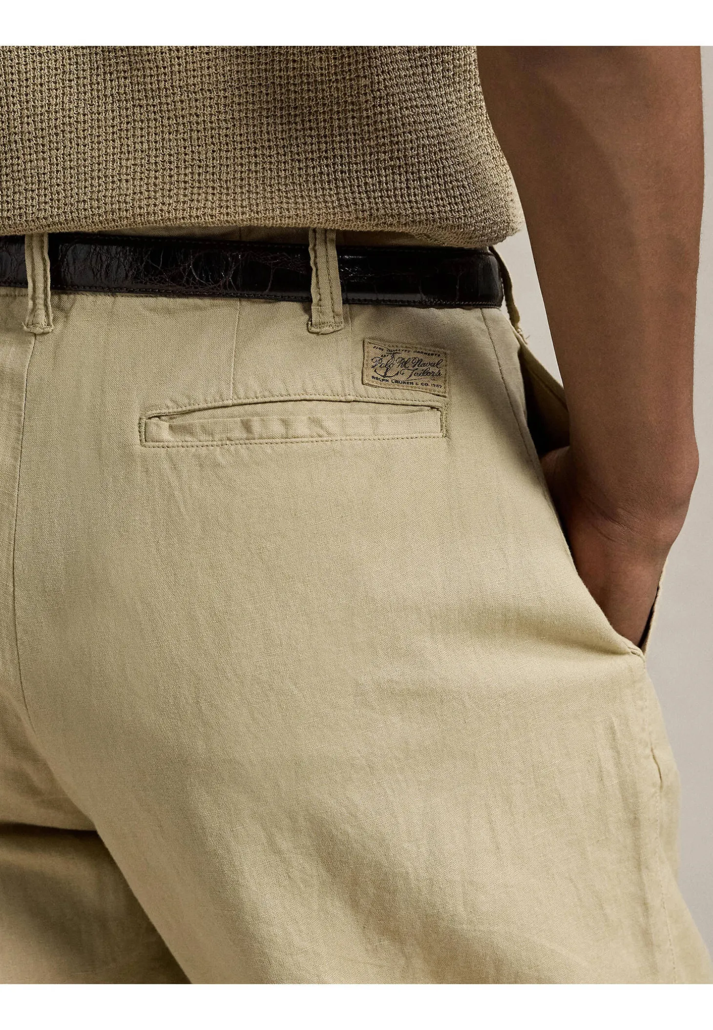 Herren Shorts mit Leinen