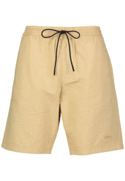 Herren Shorts mit Seersucker-Struktur RONAN252 Relaxed Fit