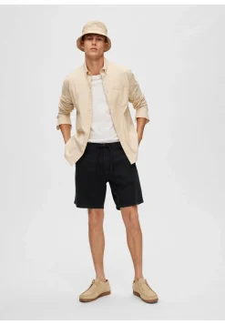 Herren Shorts SLHCOMFORT-BRODY LINEN SHORTS
