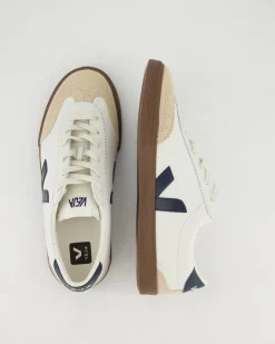 Herren Sneaker VOLLEY LEATHER WHITE NAUTICO BARK aus Rindleder