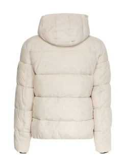 Herren Steppjacke mit Kapuze CRINKLE NYLON PUFFER JACKET