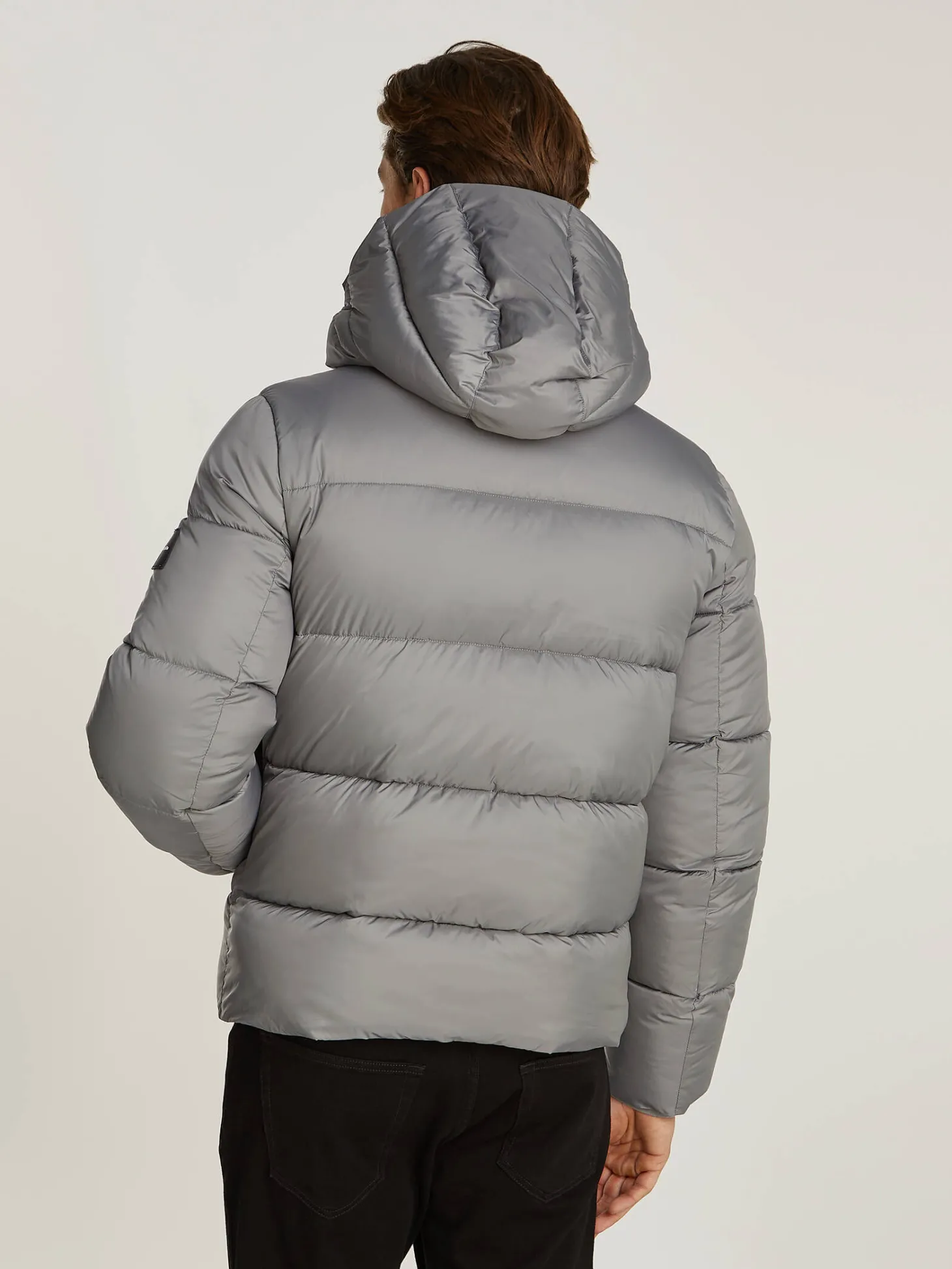 Herren Steppjacke mit Kapuze PUFFER Regular Fit