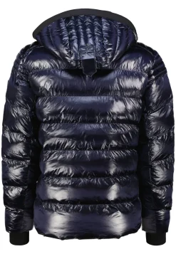 Herren Steppjacke mit SORONA®-Isolierung und Kapuze BLACKJACK