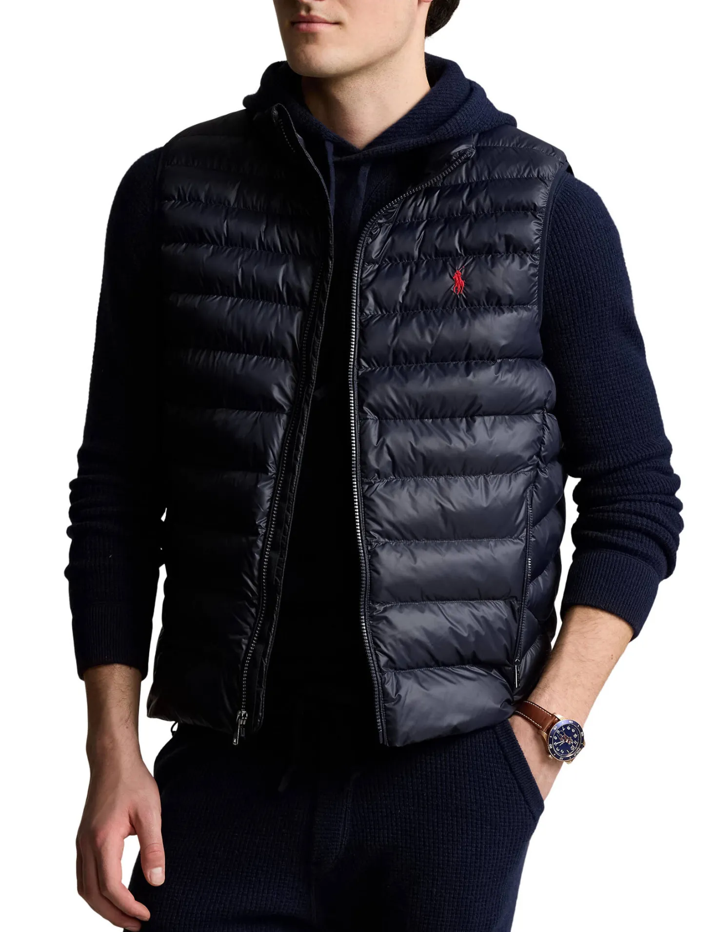 Herren Steppweste wasserabweisend