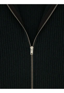 Herren Strickjacke aus Wolle-Kaschmir-Mix