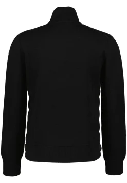 Herren Strickjacke mit gesteppter Vorderseite