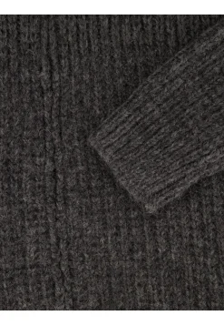 Herren Strickjacke mit Wolle und Alpaka