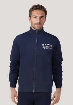 Herren Strickjacke NAUTICAL FLAGS Regular Fit