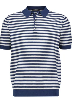 Herren Strickpolo mit Leinen PEDRO S