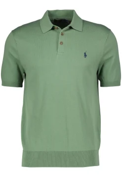 Herren Strickpoloshirt aus Baumwolle