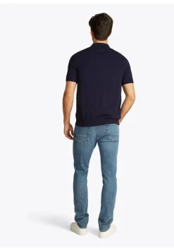 Herren Strick-Poloshirt ESSENTIAL COTTON KNITTED POLO